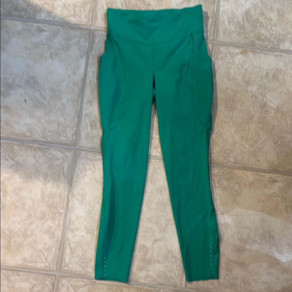 NWOT Lululemon Fast and Free High-Rise Tight 25"- Maldives Green Size 6